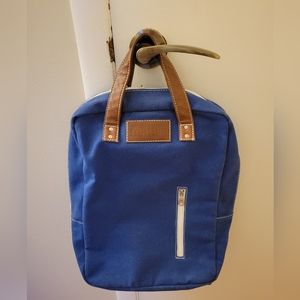 Maika Zippered Backpack - Waxed Navy